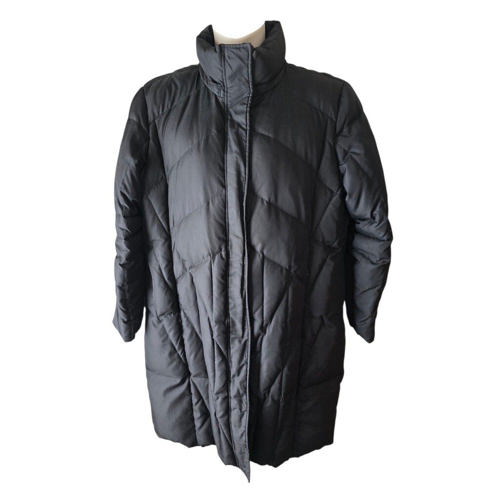 Calvin Klein Full Length Down Puffer Coat Women's size XL Parka Winter NO HOOD